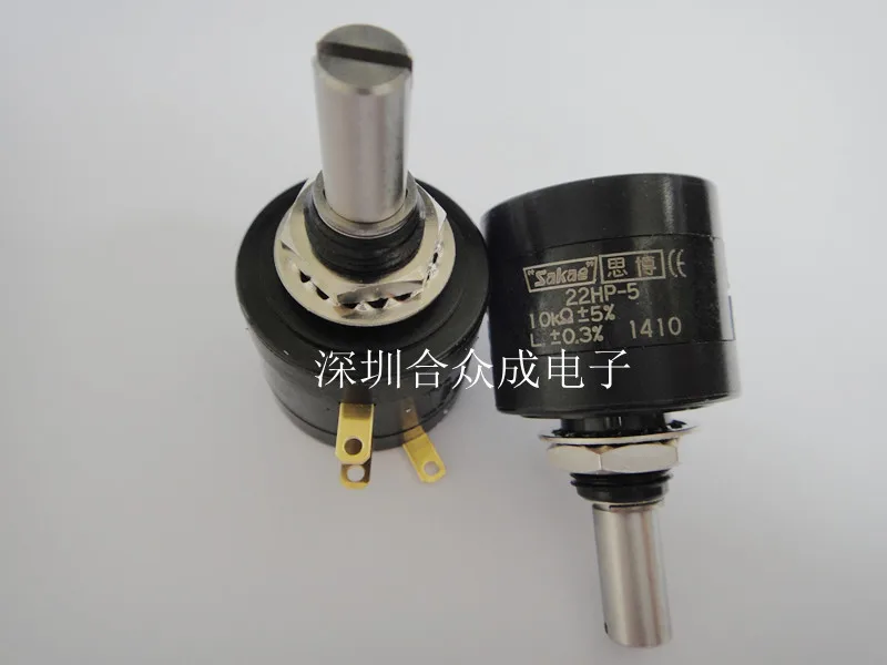

[VK] SAKAE 22 -5 10K multi-turn around Potentiometer 5 ring potentiometer original imported genuine switch