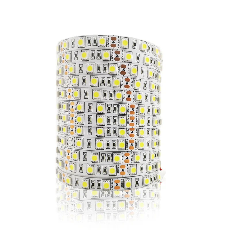 Fanlive Wholesale 100m/lot DC12V 60 12lm/led 5050 300LED Waterprooof 5m Outdoor LED Strip Light Usb Waterproof 12v Car | Лампы и