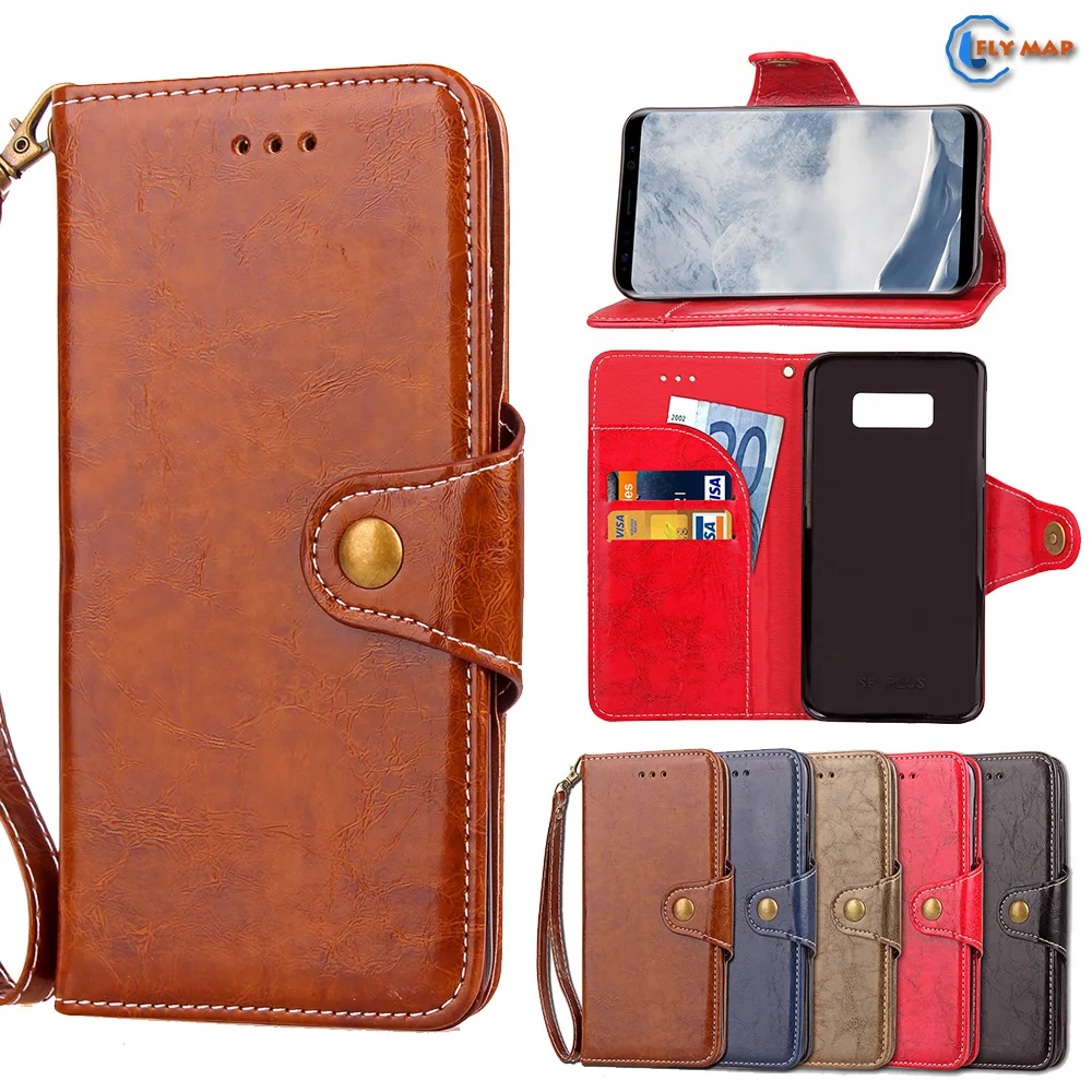 Case For Samsung Galaxy S8 S 8 8S G950F G950FD Wallet Flip Phone PU Leather Capa Cover SM-G950F SM-G950FD G 950F 950FD Coque Box