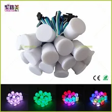 Лучшая цена WS2811 IC светодиодный пиксельный строковый модуль DC5V водонепроницаемый WS2811 Светодиодный пиксельный Точечный светильник диаметр 20 мм SMD5050 RGB