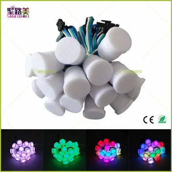 

2019 best price WS2811 IC LED pixel string module DC5V waterproof WS2811 LED pixel point light source diameter 20mm SMD5050 RGB
