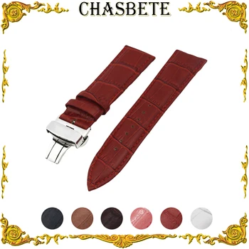 

18mm Leather Watch Band for Huawei Watch / Fit Honor S1 Men Women Strap Wrist Loop Belt Bracelet Black White Red Brown + Pin