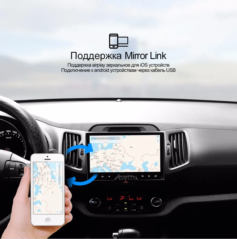 Asottu CZP9060 2 г android 8,1 octa 8 ядра dvd-плеер автомобиля gps 2 din Автомобильный gps видео gps для KIA sportage 2011 2012 2013