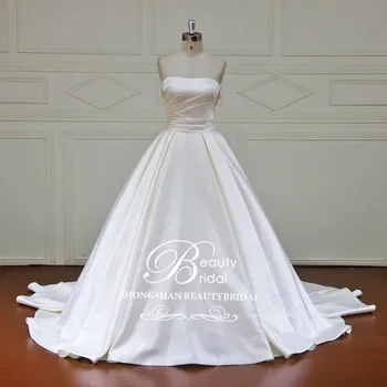 شراءHig جودة الحرير الزفاف فساتين تركيا قبالة الكتف الفاخرة العاج الزفاف الكرة فساتين Vestidos دي Novia زائد حجم XF17034