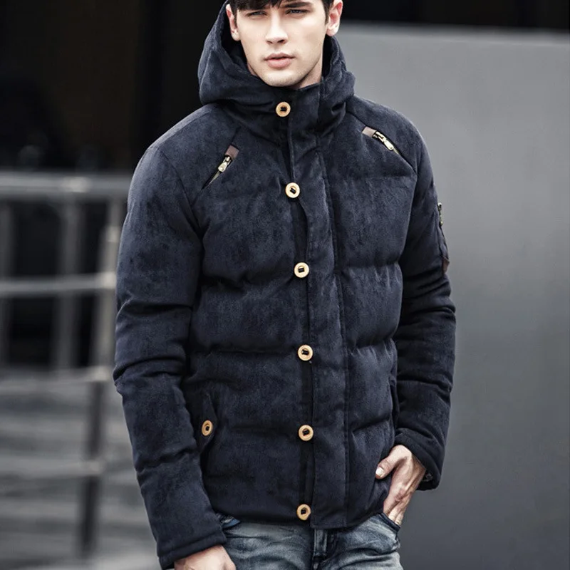 Прямая, новинка, Мужская зимняя повседневная куртка, пальто в стиле милитари, утепленное пальто с капюшоном, сохраняющее тепло, парки XP18
