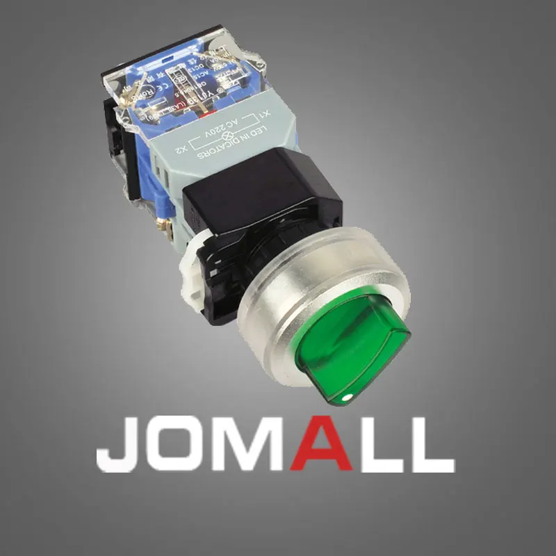 

LA38-11XD/2/30 illuminated 3 position selector switch