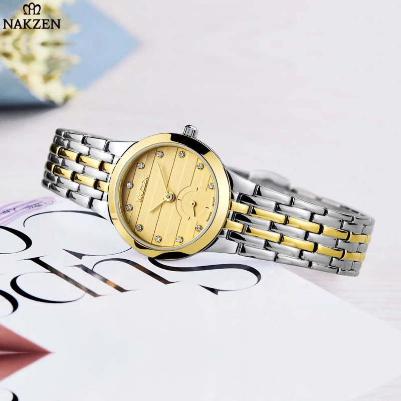 

Quartz Women Watches Top Brand Fashion Ladies Bracelet Watch Gold Rhinestone Crystal Wrist Watch Female Hers Relogio Feminino