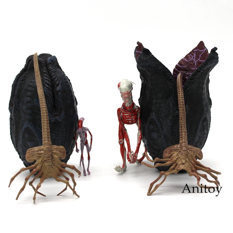 NECA Alien Covenant Creature Pack ПВХ фигурка Коллекционная модель игрушки 4,5-14 см