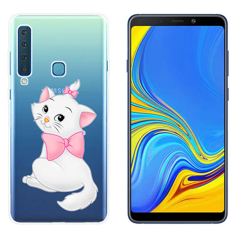 Arvin TPU Case for A750 A6 A8 2018 A520 Fundas Smart Back Phone Cover for A5 A7 A6 A8 Plus Samsung Galaxy A9 2018 Clear Silicong (16)
