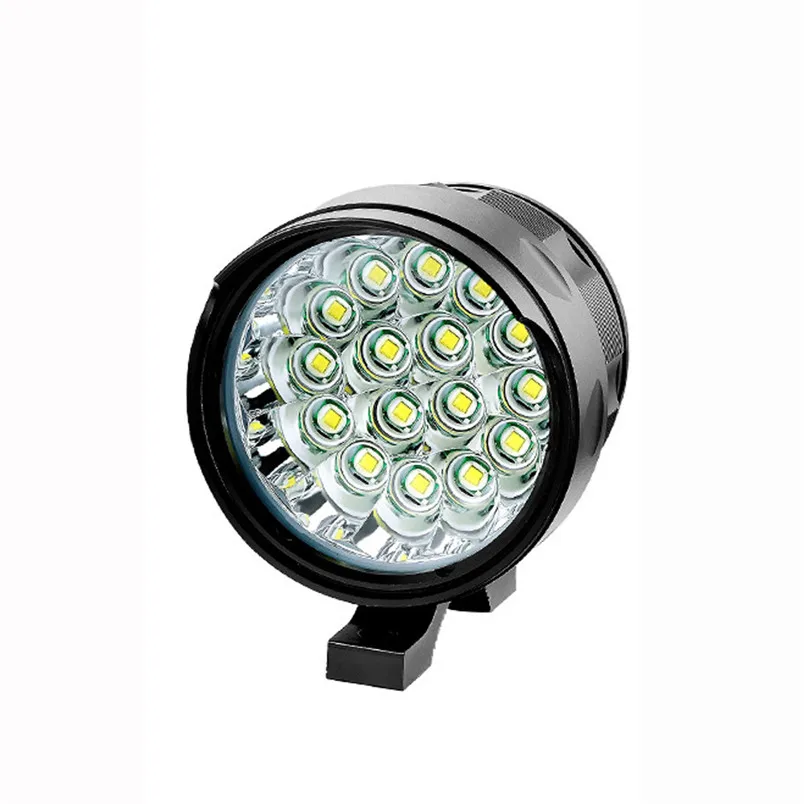 Super Bright LED bike headlight 16x T6 LED 3 Modes bicycle light front Cycling Accessories fahrrad licht #3S06 (2)