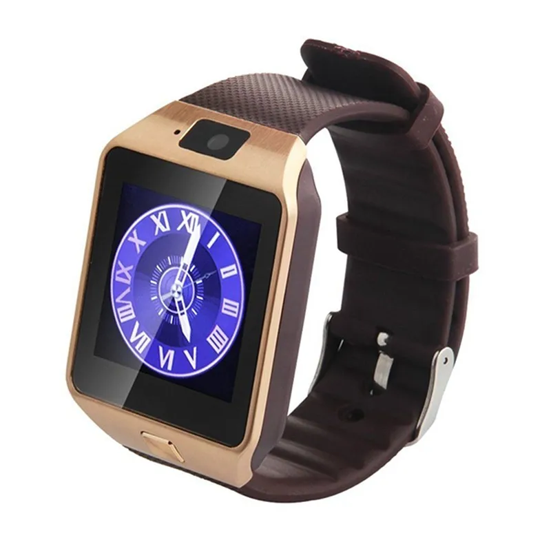 baratas DZ09 Reminder Relógio Inteligente Relógio Inteligente Smartwatch Passometer DZ09 Apoio Cartão TF SIM Smartwatch Para Android IOS Telefone