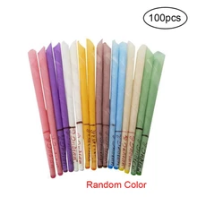 12 шт., Свеча для чистки ушей, ушной заглушка, натуральный подсвечник для удаления ушных восков, ушной воск, Очищающий запах, Ушная свеча