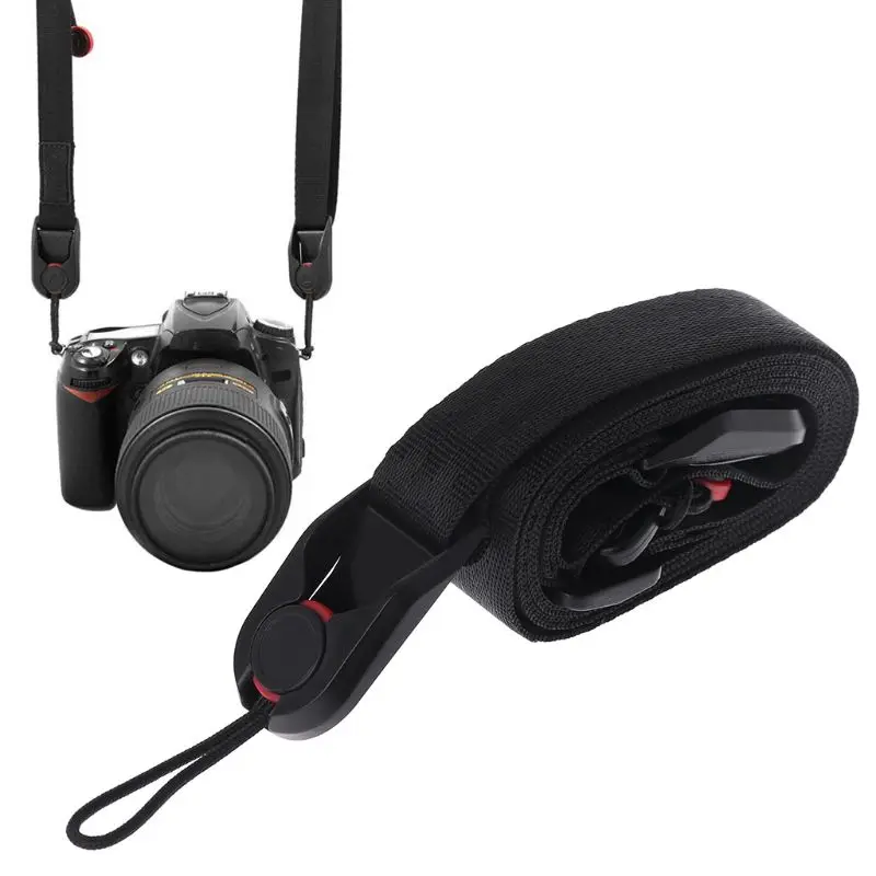 

Multi-functional SLR/DSLR Camera Strap Quick-Release Buckle Neck/Shoulder/Waist/Wrist Lanyard for Digital & Sports Action Camera