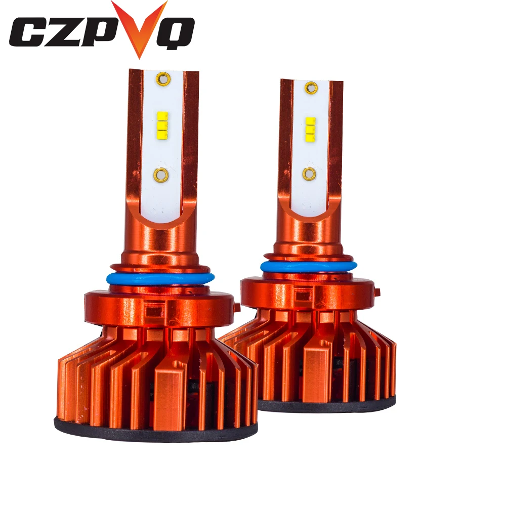 CZPVQ Автомобильные фары лампы светодиодный H7 H8 H9 H11 H1 9005 HB3 9006 HB4 9003 HB2 H4