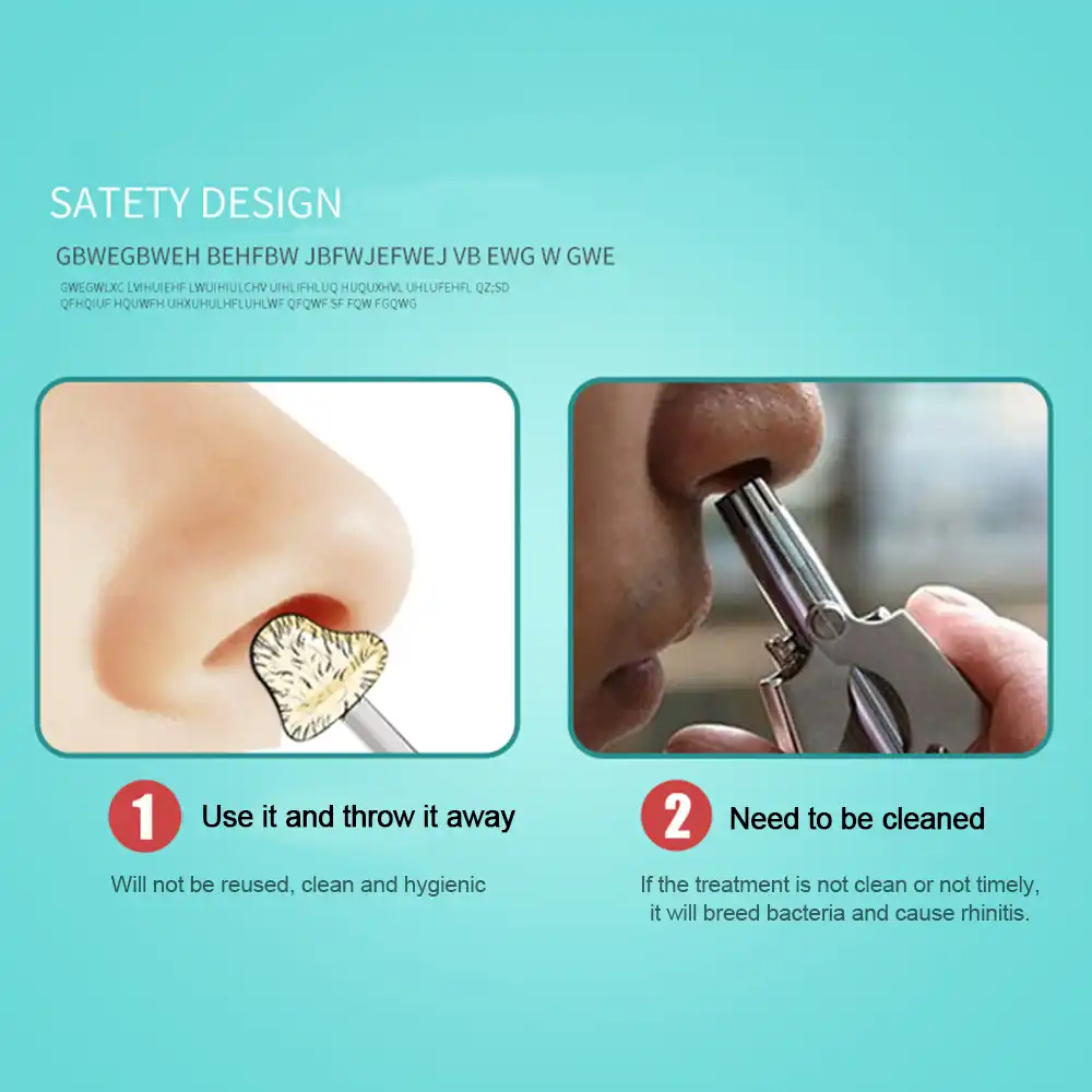 6pcs Portable Set Nose Hair Removal Wax Kit Ear Hair Removal Wax