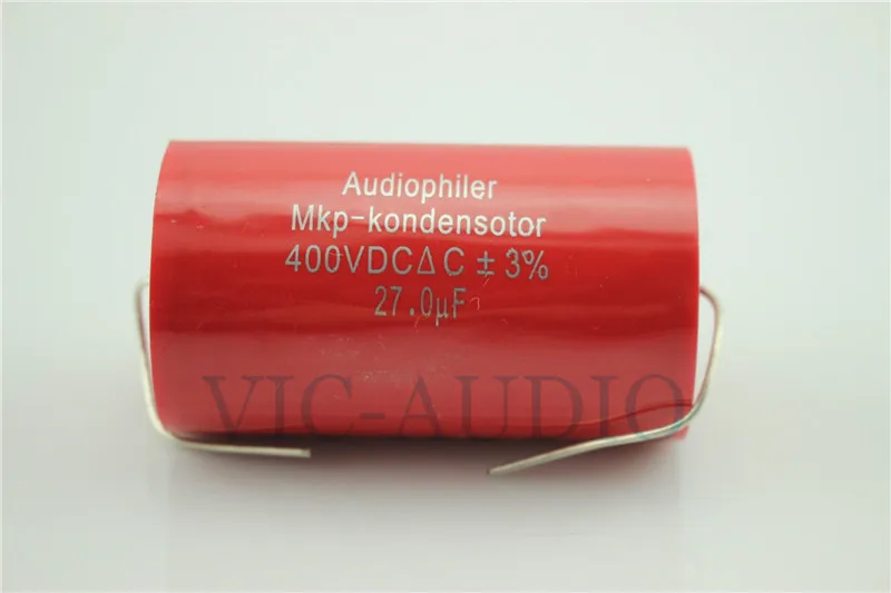 1PC Audiophiler MKP Kondensotor 400VDC 27uf Capacitance 400V 27.0UF 3