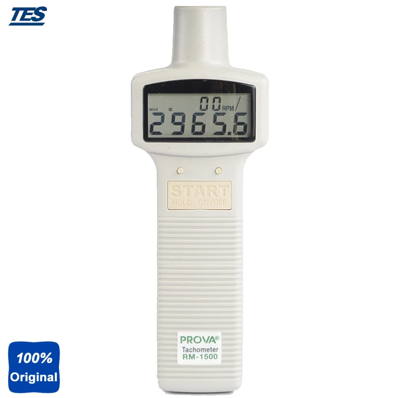 

RM-1501 RS232 Interface Portable Tachometer Tacho Meter Light Reflex Test Range 10.00 to 99,999 RPM