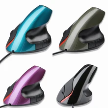 Дизайн USB Вертикальная оптическая мышь для лечения запястья для компьютера ПК мышь для лэптопа 5 кнопок оптический USB