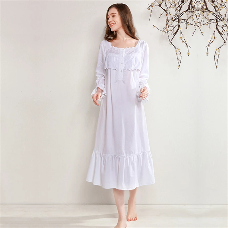 Женский хлопковый Халат Chemise ночная рубашка для медового месяца домашняя одежда