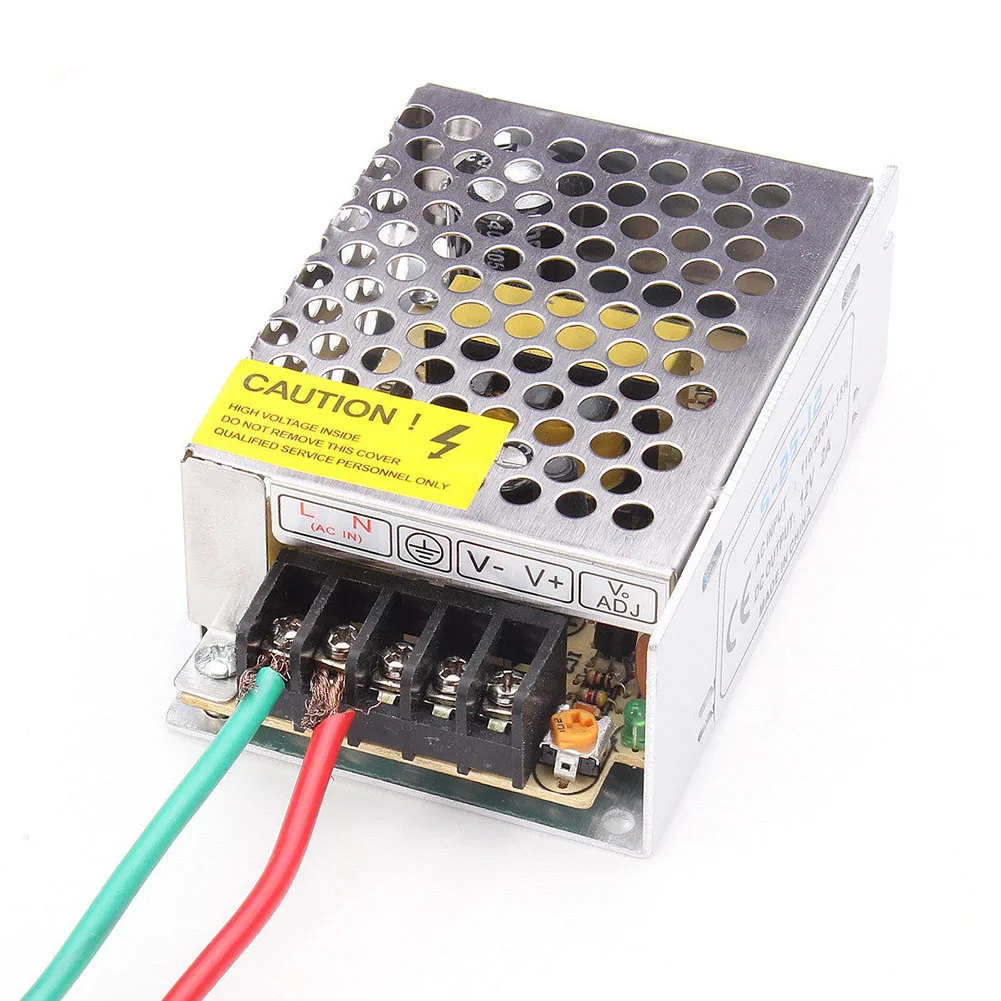 AC110V 220V к DC 12 В переключатель питание Драйвер адаптер для светодиодные ленты свет