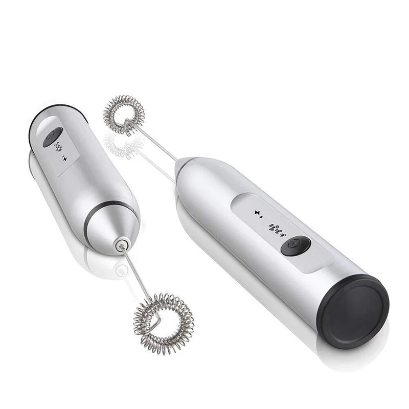 

Milk Frother USB Handheld Rechargeable Milk Drink Coffee Whisk Mixer Foam Maker Egg Beater Kitchen Cooking Tool