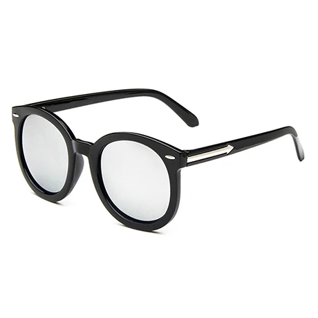 Новые модные очки в крупной оправе ретро солнцезащитные очки Винтажные Солнцезащитные очки женские мужские для отдыха путешествия Защита - Цвет оправы: Прозрачный