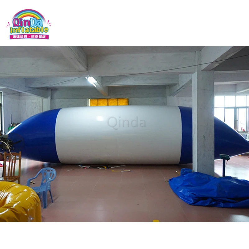 Funny Water Games Inflatable Water Jumping Pillow Catapult Blob For Amusement Parks 4