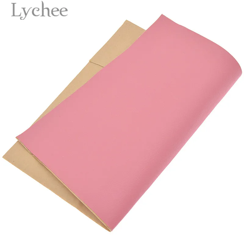 Lychee Life 21x29 см A4 цветные накладные ткани из искусственной кожи самоклеющиеся синтетические кожаные DIY материал патч для сумок одежды - Цвет: 9