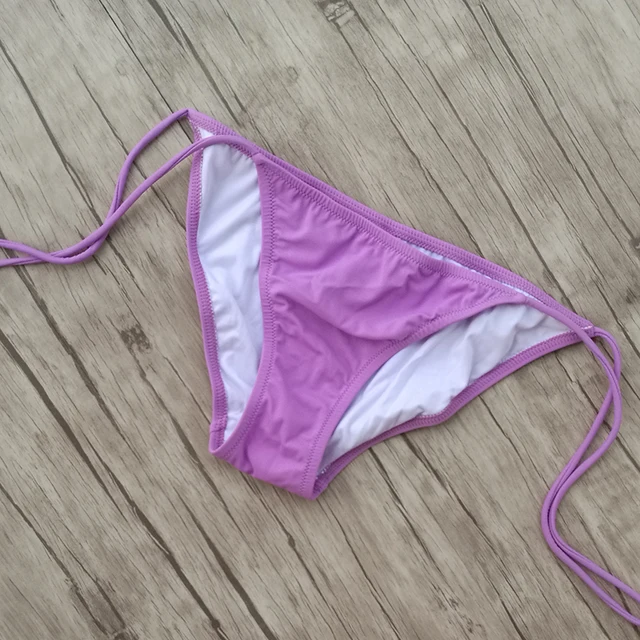Sexy Swimsuit Cheeky bottom Bikini Micro Mini Shorts Thong Pink Triangle Low Rise Waist Skinny Short Hotpants Hot Clubwear 2