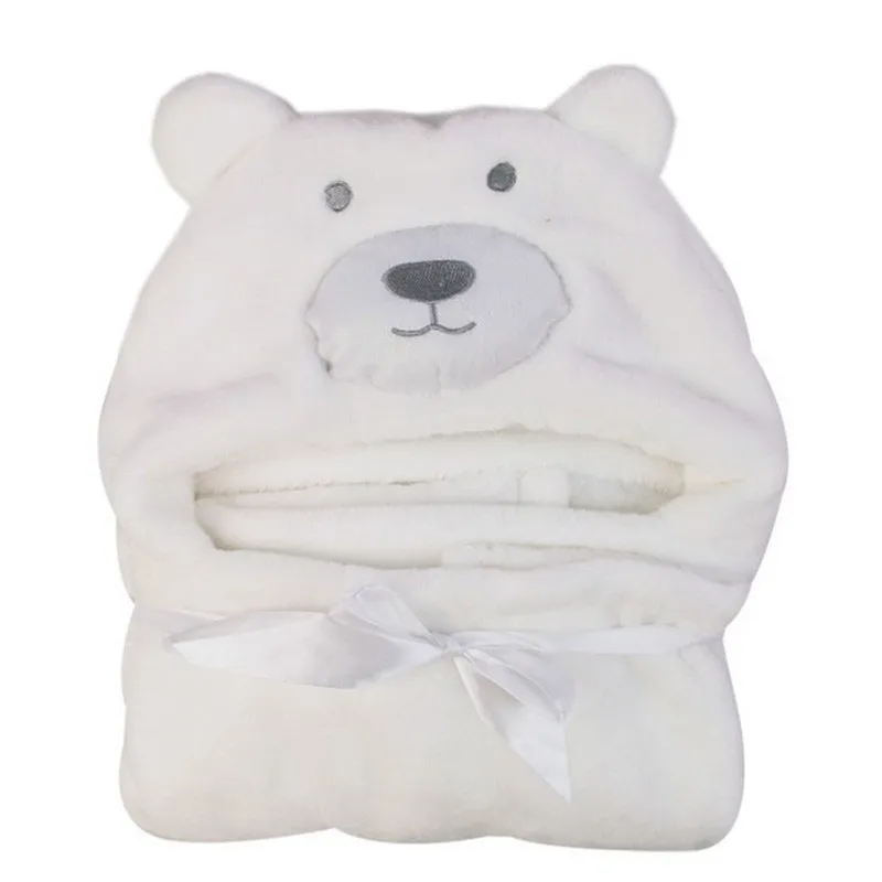 Г. Newoborn, милый мягкий шарф для маленьких мальчиков и девочек, одеяло в форме животных, банное полотенце с капюшоном, банный халат, ткань для мытья - Цвет: B