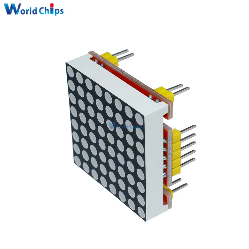 Красный MAX7219 светодиодная точечная матрица общий катод Micro control ler дисплей модуль