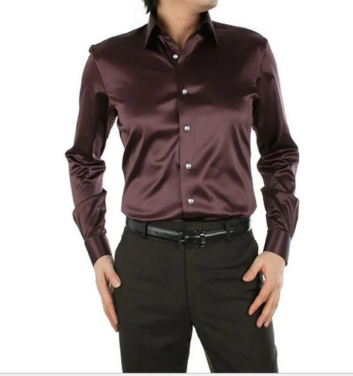 brown shirt mens outfit
