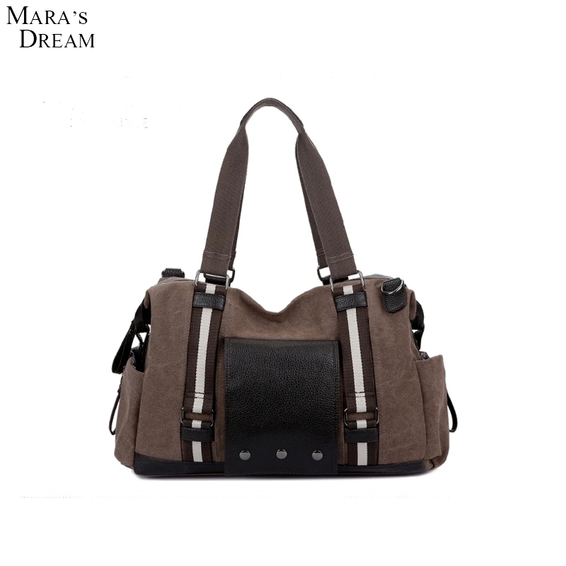 

Mara's Dream 2017 New Unisex Casual Canvas Bag Big Bag Korean Version Of The Influx Female High-capacity Soft Zipper Handbag