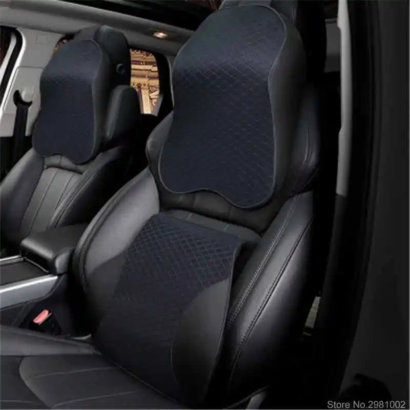 

Car Neck Pillow 3D Memory Foam Head Rest Adjustable Auto Headrest Pillow Travel Neck Cushion Support Holder Seat pillow
