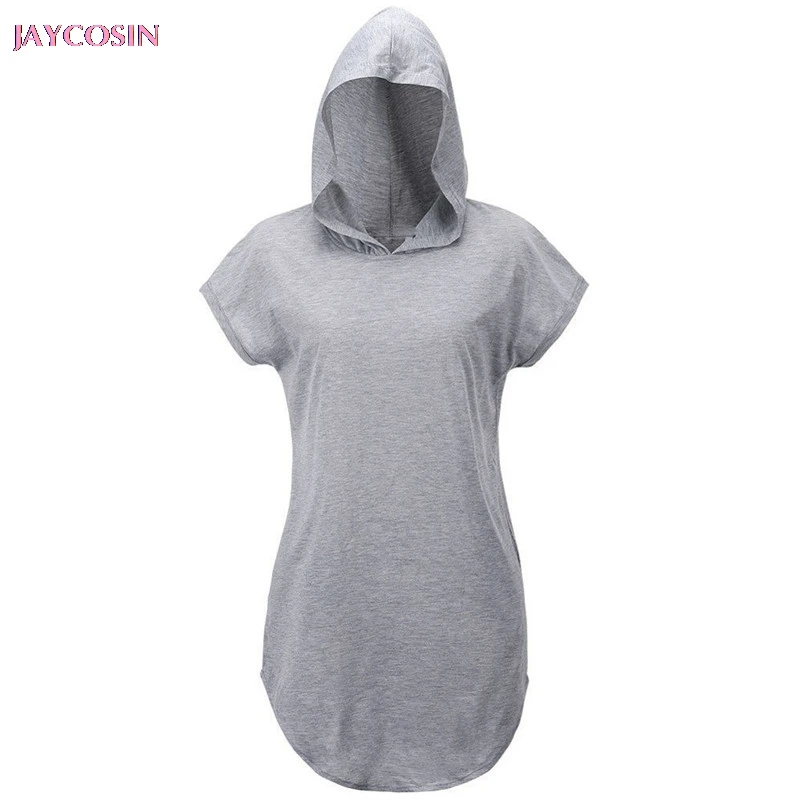 

JAYCOSIN 2019 Dress S-L2 Size Womens Casual Summer Sleeve Beauty T-shirt Solid Sport Outdoor Vest Tops Lover Gift Drop #0515