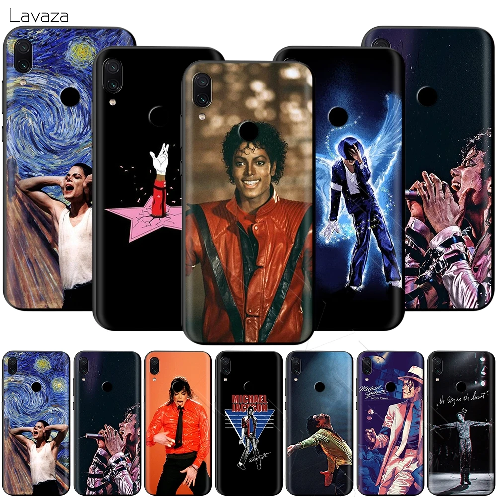 

Lavaza Michael Jackson Singer Case for Xiaomi Redmi Note 4A 4X 5 5A 6 6A 7 S2 Pro Go Prime Plus
