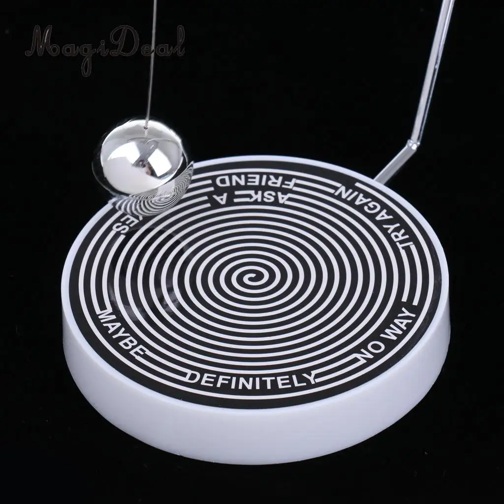 MagiDeal Magic Novelty Decision Maker Magnetic Pendulum Fun Executive Office Home Desk Car Decor Ornaments Kids Toy Gift