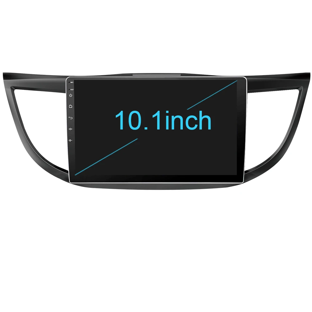 Discount Eunavi 4G+32G Android 9.0 4G Car Radio Multimedia Audio Player Navigation GPS 2Din For Honda CRV 2012 2013 2014 2015 2016 PX6 2