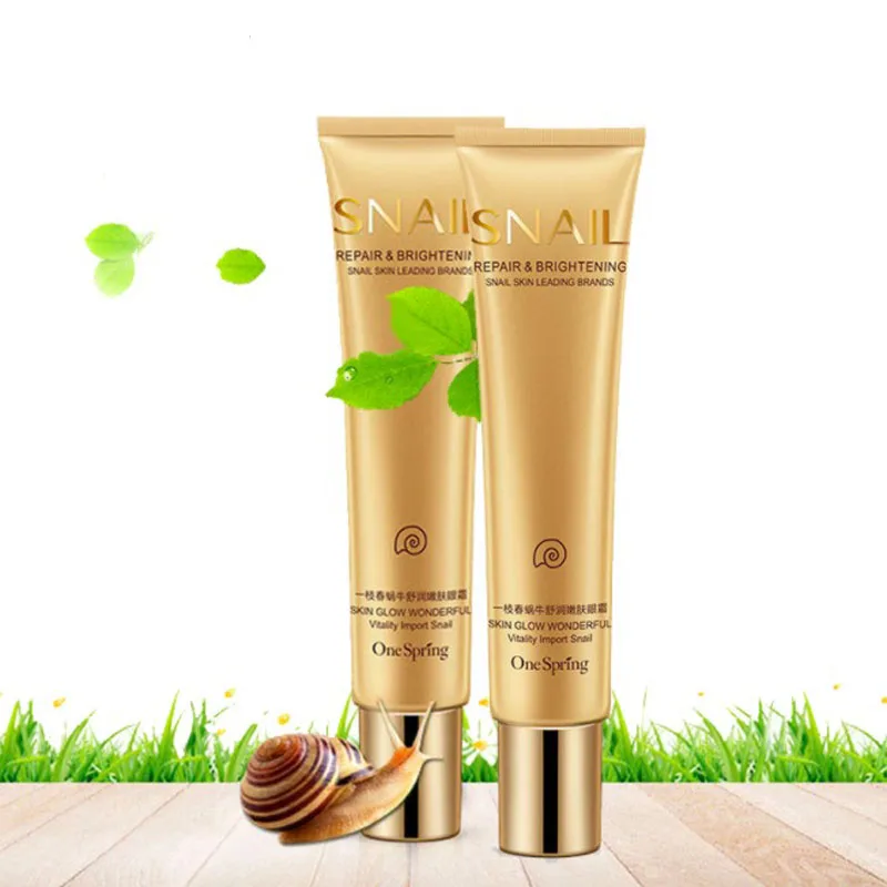 Snail Essence Eye Cream Anti Aging Anti Puffiness Eye Care Essence