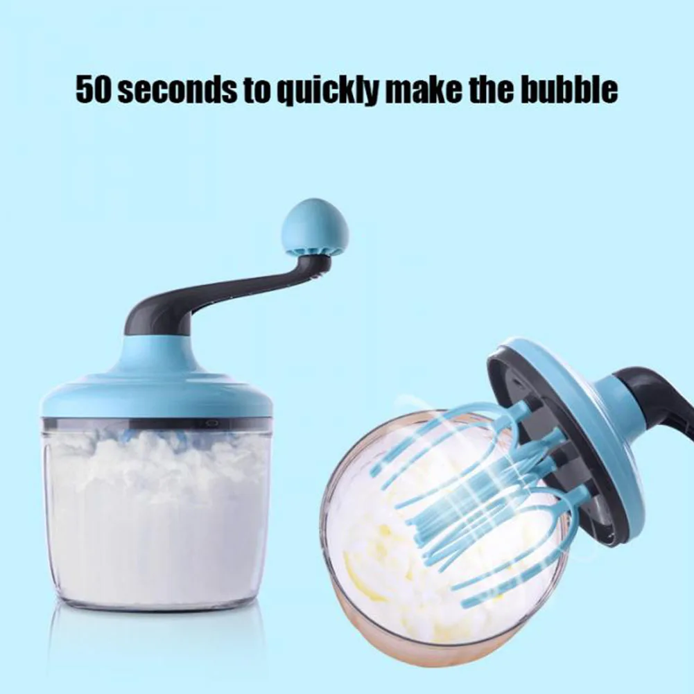 

Hand Cranked Batter Eco Friendly Egg Beaters Blender Stirring Kitchen Manual Milk Cream Whisk Tools Baking Supply Mini Mixer