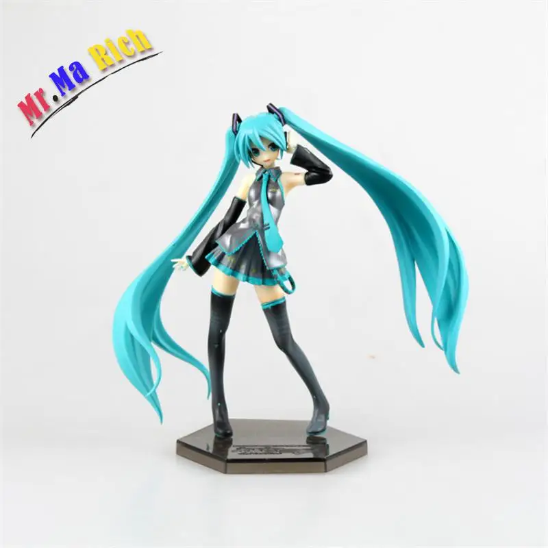

Anime Hatsune Miku 1/8 Scale Painted Brinquedos Pvc Action Figure Juguetes Collectible Model Doll Kids Toys 19cm