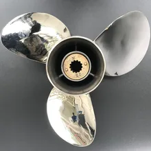 11,5x11 для 40HP-50HP OMC кормовой привод пропеллеры из нержавеющей стали пропеллер 13 зуб OMC кормовой привод marinha лодка пропеллер