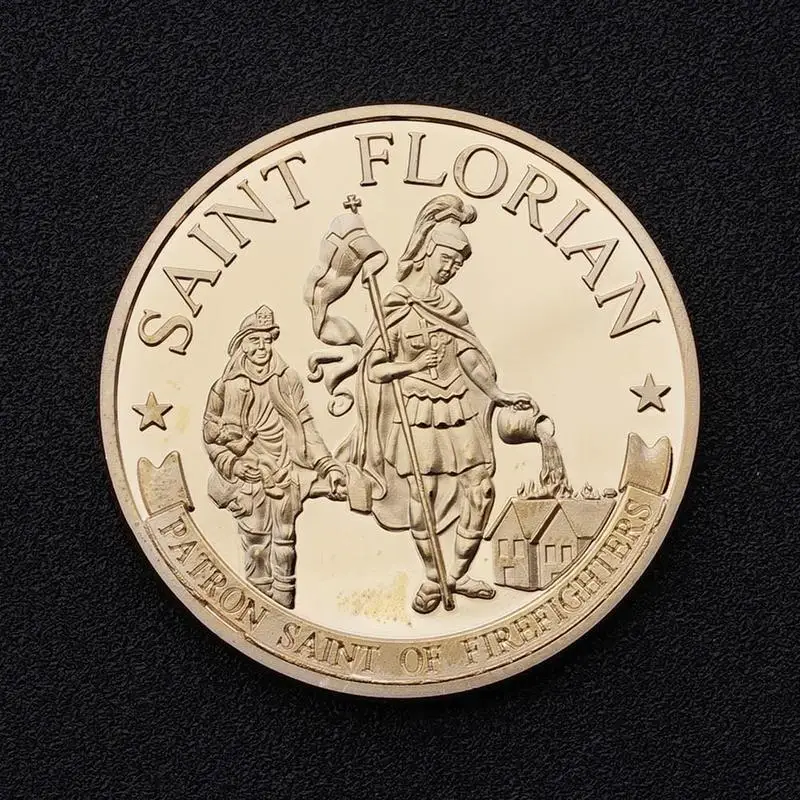 US Saint Florian пожарно спасательный Отдел памятная задача коллекция монет