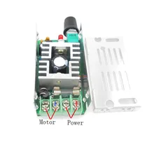DC DC 12V24V36V48V60V Promise motor speed regulator, PWM pulse width driver board, anti-anti-extreme protection pwm ccm2nj dc motor speed regulator stepless variable speed switch pulse width 12 40v
