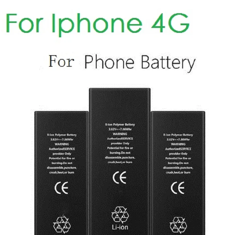 Kopen 100% Originele Merk Antirr Telefoon Batterij Voor iphone 4 4G Real Capaciteit 1420 mAh Met Machine Kit Tools Mobiele batterijen