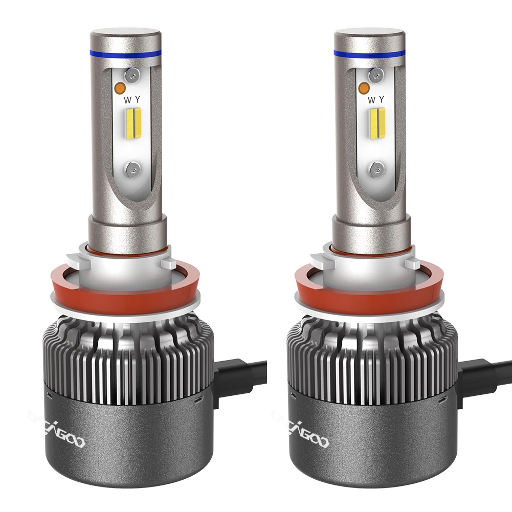 

Car LED Headlight H7 Auto Bulb Headlamp 12 CSP Chip 60W 7600LM 6500K Light High Beam Lamps Low Beam Lamps Fog Lamps Car-styling