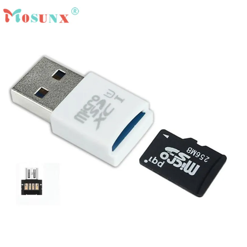 Горячая MOSUNX кардридер мини 5 Гбит/с супер скорость USB 3,0+ OTG Micro SD/SDXC TF кардридер адаптер 1112 C76