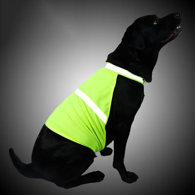 High Visibility Safety Reflective Vest Clothes Jacket Coat For Pet Dog