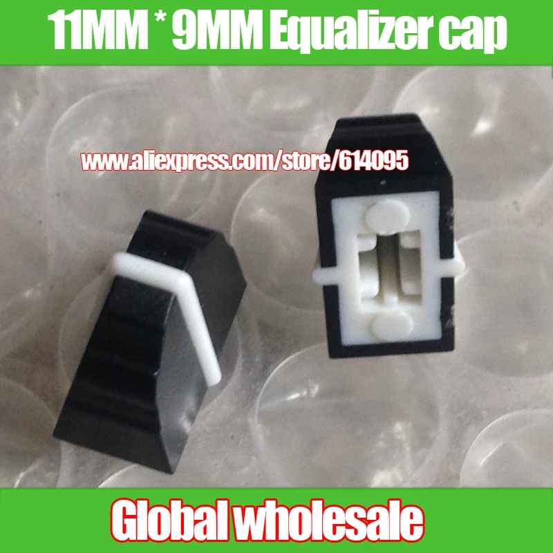 

10pcs 11MM * 9MM DBX2231 equalizer fader potentiometer cap / 4MM black hole