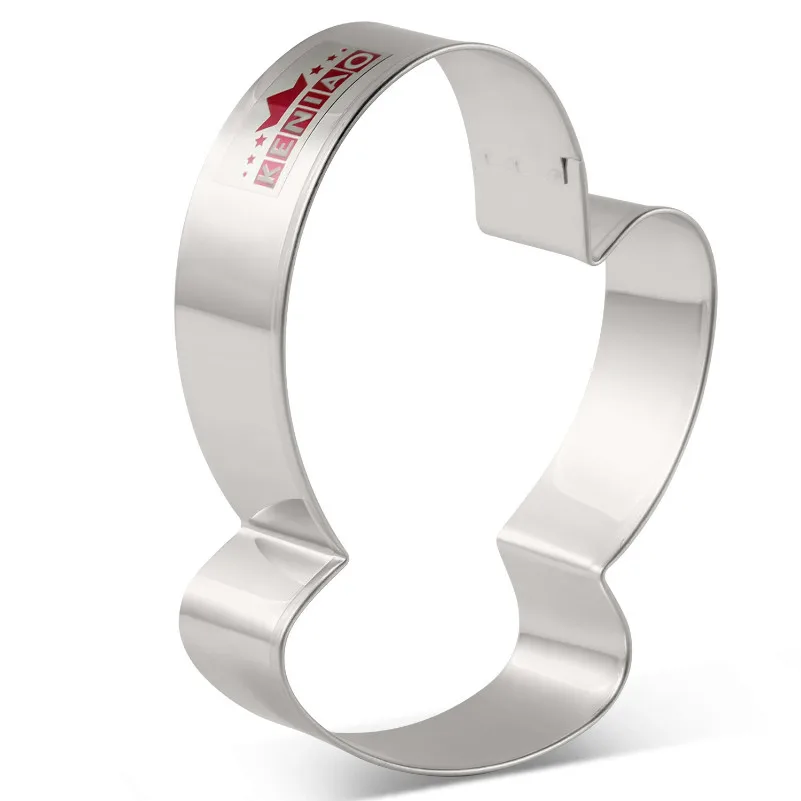 

KENIAO Christmas Mitten Cookie Cutter - 3 Various Size and Shap - Christmas Biscuit / Fondant / Pastry Cutter - Stainless Steel